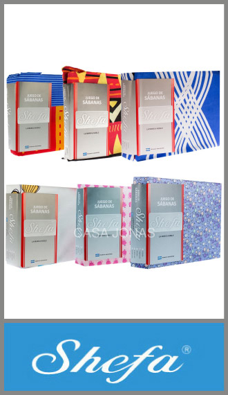 Juego de sabanas Shefa Ketter microfibra estampada de 2 plazas