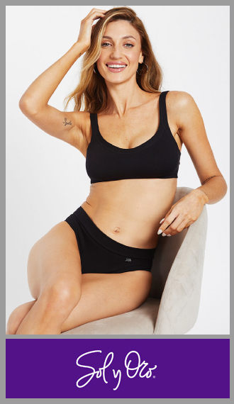 Bombacha algodon/lycra cintura doble universal Sol y Oro