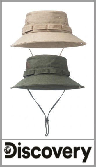 Gorro pescador Discovery con cuerda y regulador