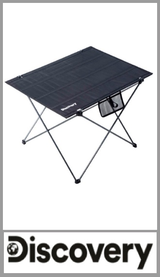 Mesa plegable Discovery para camping Medidas: 75cm x 55cm x 52cm