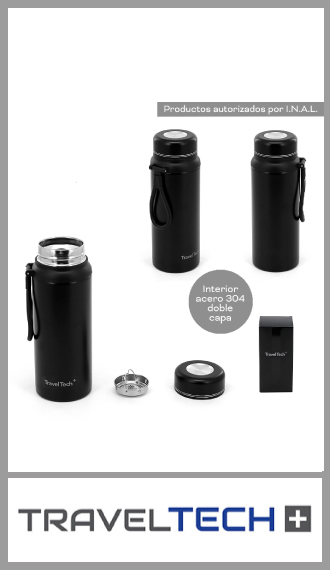 Botella Termica 800 ml TRAVEL TECH