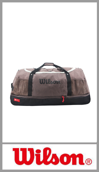 Bolso de viaje con ruedas y fuelle Wilson 75cm x 34cm x 35cm