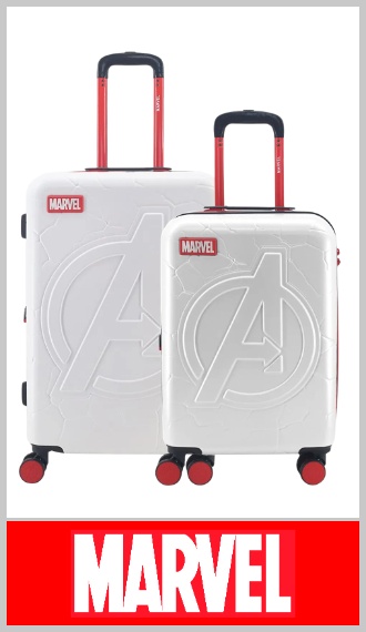 Set de 2 valija de Avengers 20 y 24  pulgadas