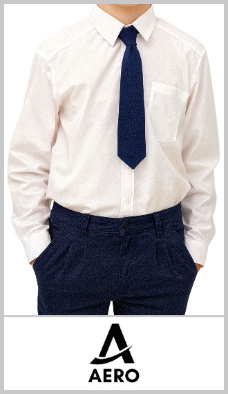 Camisa colegial AERO con bolsillo, cuello fusionado, cartera con doble costura, en tela algodon poliester de camisería en color blanco en talles 6, 8 y 10. Pack por unidad.
