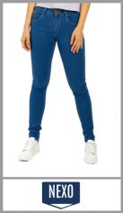 Jean NEXO modelo slim fit elastizado de chico, juvenil en color celeste, 5 bolsillos, viene del talle 4 (equivalente para 10 años de edad)  al 16 (equivalente a talle adulto),  en pack de 11 unidades con la siguiente curva 
4/1 6/2 8/2 10/2 12/2 14/1 16/1 . Para edad desde 10 años hasta Juveil / Adulto.
