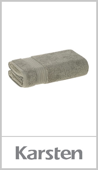 Toallón KARSTEN modelo Magna 100% algodón, con gramaje de 600g/m² que le da mayor absorción y un toque suave al tacto. Cuenta con acabado antipilling y tratamiento pre-encogido para mantener su forma después de lavados. Color verde malva, con barra decorativa. De medidas aproximadas 86cm x 150cm, una sola pieza. Pack por unidad.