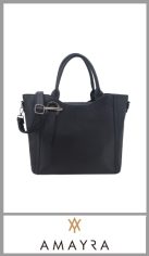 Cartera Negra AMAYRA de PU de gran calidad. contiene dos asa de agarre contiene una desmontable, contiene bolsillo interno plano.
Pack por unidad 
Medida 29cm x 33cm x 13cm