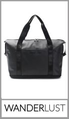 Bolso de viaje extensible WANDERLUST, contiene un bolsillo externo con cierre en la banda para carry on y un bolsillo interno con cierre, cuenta con un expansor con cierre en la parte de abajo, cuenta con dos asas de agarre. 
Tamaño 40cm x 33cm x 22cm 
Color igual a la imagen
Pack por unidad