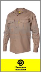 Camisa Pampero ORIGINAL Beige uso intensivo ropa de trabajo t 38/46