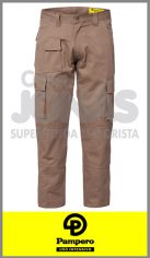 Pantalon cargo Pampero ORIGINAL beige ropa de trabajo t 56/60