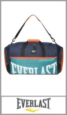 Bolso deportivo EVERLAST en nylon liso, con un cierre principal, dos bolsillos laterales. Confeccionado en tela de nylon muy resistente. Correa desmontable regulable. Medidas: 34cm x 49cm x 29cm. Pack por unidad.