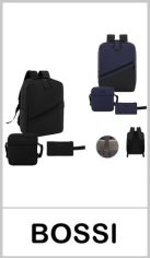 Set de tres piezas BOSSI, cuenta con un morral que cuenta con con correa ajustable de hasta 105cm, bolsillo frontal y forrado en su interior, un necesser con asa de transporte y una mochila  con dos bolsillos frontales, dos laterales, un asa de transporte, forrado en su interior y con bolsillo portanotebook de 100% poliester. 
*Medidas morral: 23cm x 20cm x 6cm.
*Medidas mochila: 41cm x 30cm x 12.5cm.
*Medidas cartuchera: 10cm x 18cm.
Colores surtido igual a la imagen 
Pack por set de 3 art